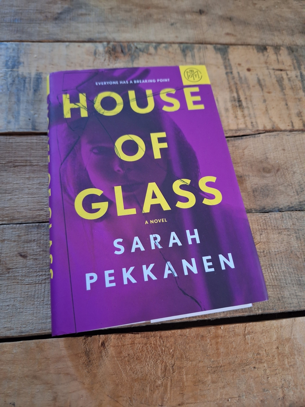"House of Glass" Hardcover Book - by Sarah Pekkanen